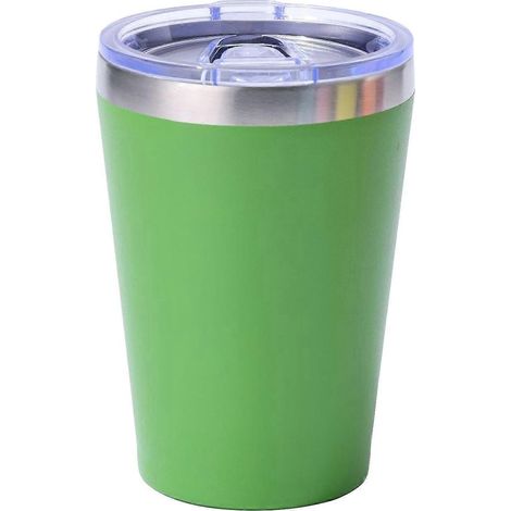 Isolierter Kaffeebecher, 355 ml, Edelstahl, doppelwandig, vakuumisoliert, tragbarer Reisebecher mit
