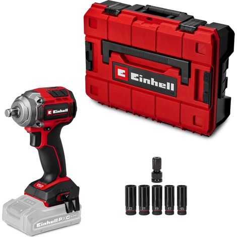 Einhell Professional Akku-Schlagschrauber TP-CWD 18/3501-C Li BL +6 S-F Power X-Change (18 V, 350 Nm Drehmoment, 600 Nm Lösemoment, Brushless, inkl. Zubehör, ohne Akku) (1/5)