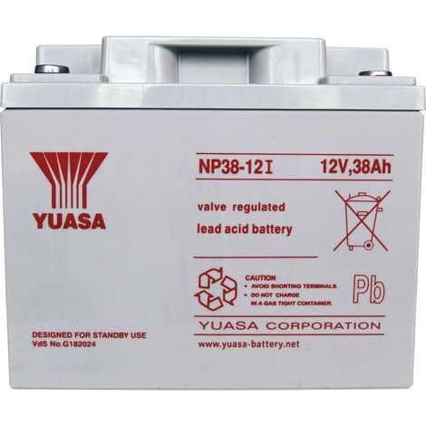 Yuasa NP38-12 Batterie VRLA 12 V 38 Ah sans entretien (1/5)