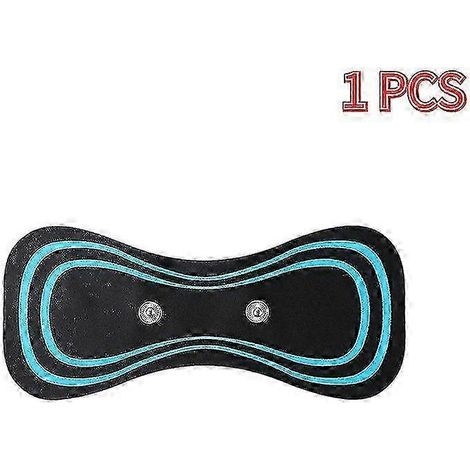1 à 50 électrodes en gel pour masseur de cou, masseur musculaire, électrodes EMS pour poignets, stimulateur dorsal adhésif, masseur dorsal