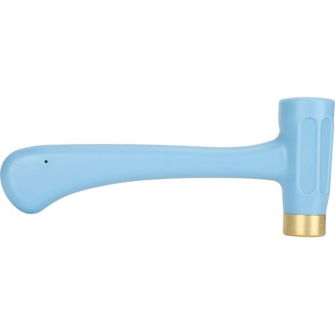 Un marteau en cuir fabriqué à la main, un outil de frappe manuel utilisé pour les tampons à lettres. (1/5)