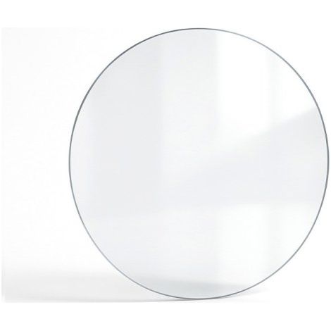 Vitre Godin TOPAZE - Verre Rond pour poêle à bois - ø555 mm - 4 mm (1/2)