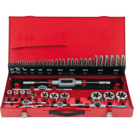 KS Tools - Coffret de jeux de tarauds et filières - 54 pcs - 331.0654 (1/2)