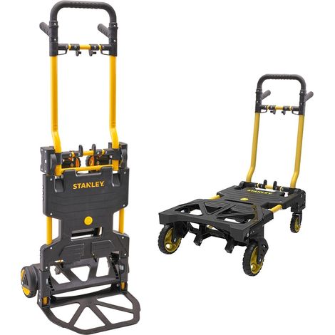 Stanley FT586 Folding 2 in 1 Sack Truck + Trolley Dolly Tool Cart SXWT-FT586-SP (1/6)