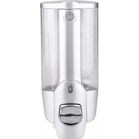 Seifenspender für die Dusche, Badezimmer, Wandmontage, Seifenspender, Lotion, Flüssigkeitspumpe (350 ml)