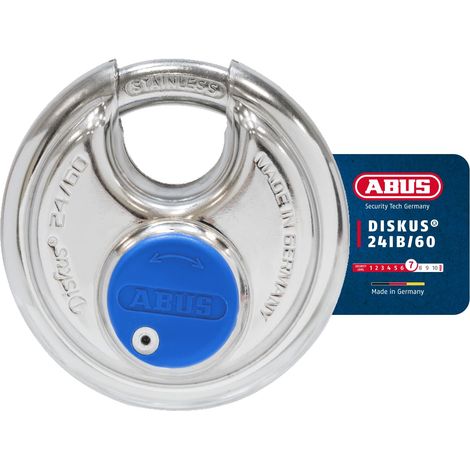 Cadenas Diskus 24IB/60 en Acier Inoxydable - Niveau de Sécurité 7 (1/5)