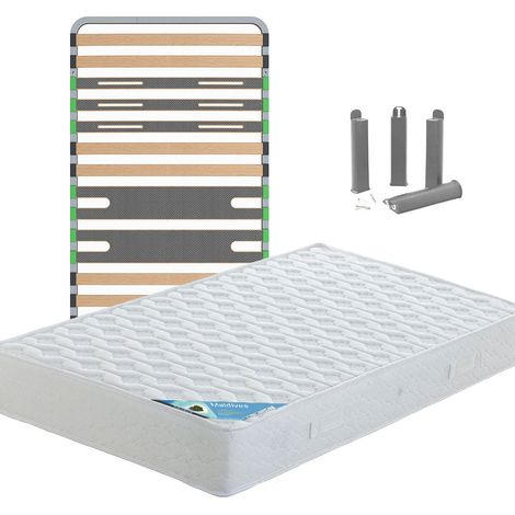 MALDIVES - Pack Matelas + AltoZone 90x200 + Pieds (1/5)