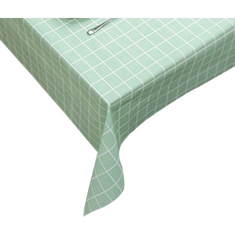 Mantel a cuadros, poliéster jacquard, impermeable, antiarrugas, para cocina, restaurante, boda (1/5)