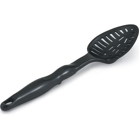 Cuillère en Nylon Noire Ajourée L 34 cm - Pujadas
