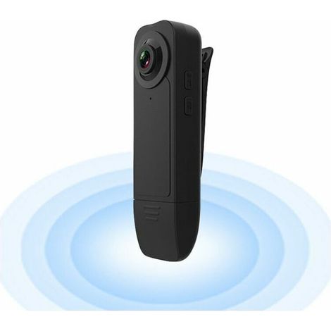 VURAHOME – Mini-Körperkamera (1080p Full HD), Brustclip, tragbare HD-Nachtsicht-Mini-Sportkamera, tragbarer Outdoor-Videorekorder für Auto, Fahrrad, Büro (1/5)