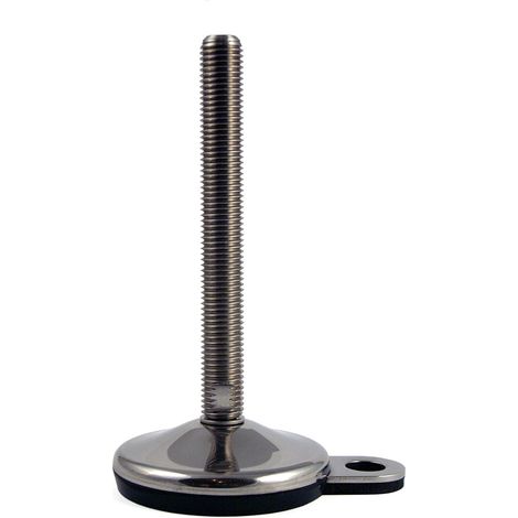 Pied réglable RS PRO Diam 80mm M16 x 150mm capacitéx 1000kg ( Prix pour 1 )