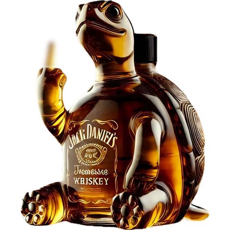 Carafe à whisky en verre tortue créatif pour verre à shot, bouteille à boire ou vin