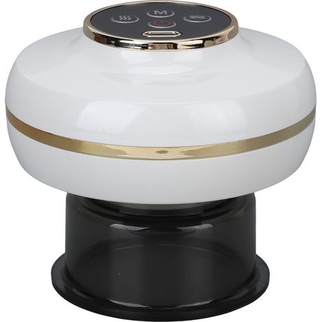 Appareil de massage par ventouses intelligent ultime, thérapie par la chaleur et la lumière rouge, ventouses pulsées pour homme et femme (1/5)