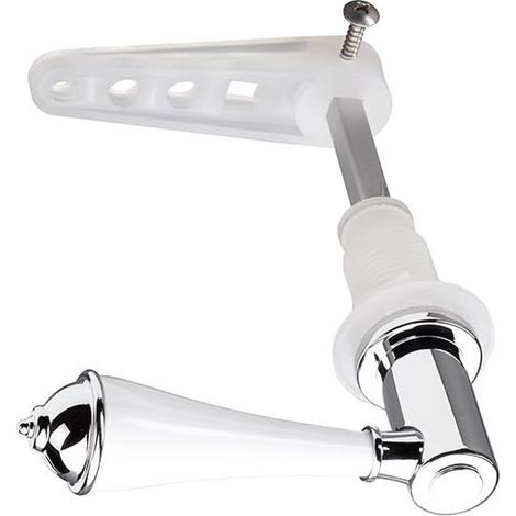 Croydex Classic White Cistern Lever Toilet Handle Flusher (1/4)