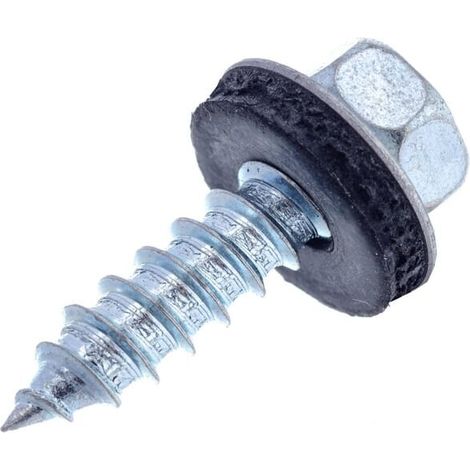Vite autofilettante diametro6,5x25 mm testa esagonale 10 mm acciaio DIN7976 UNIVERSALE 7976NEO6525P100