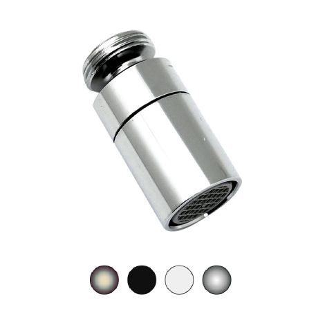 Ae'rateur avec joint pour mitigeur de bidet monocommande Arctic chrome' pie'ce de rechange d'origine Mariani se'rie Arctic Cromo