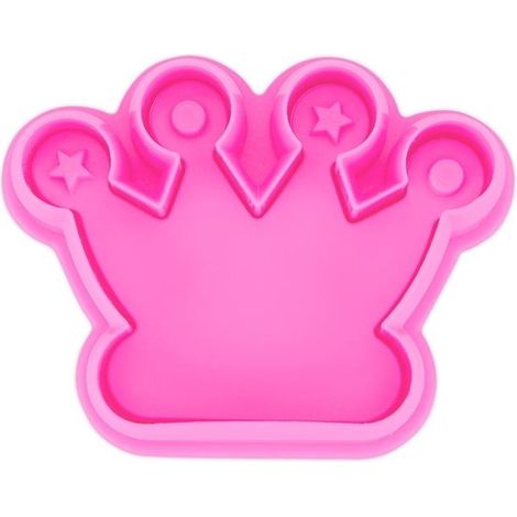 Cortapastas corona Städter 6 cm rosa (1/2)