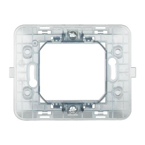 Supporto 2 moduli per scatola art. 500 e art. 502E