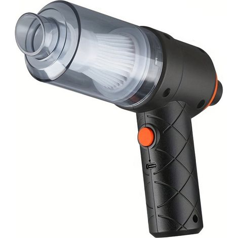 Aspirateur de voiture à main 120 W puissant petit aspirateur de voiture Mini aspirateur de voiture avec aspirateur portable USB Aspirateur de voiture à main sans fil Aspirateur à main (1/4)