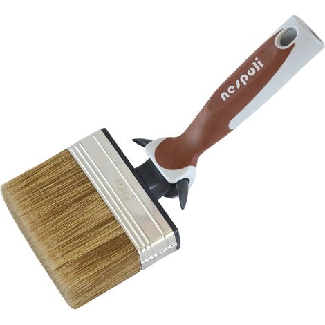 Nespoli FillPro® Wood Winkel-Flächenstreicher ,Lasuren 100 mm Malerpinsel