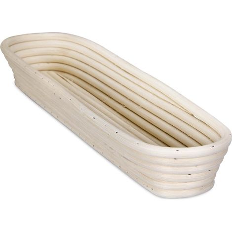Cesta de pruebas Städter baguette ratán aprox. 36 x7,5 cm / H 3,5 cm