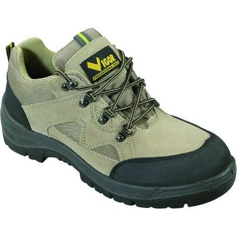 Vigor-blinky Scarpe di Sicurezza Trekk S1P Puntale in Acciaio Lamina Antiperforazione Suola Antistatica Resistente Acidi e Olii EN 345