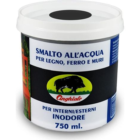 CINGHIALE - SMALTO ACQUA NERO 0,75 LT
