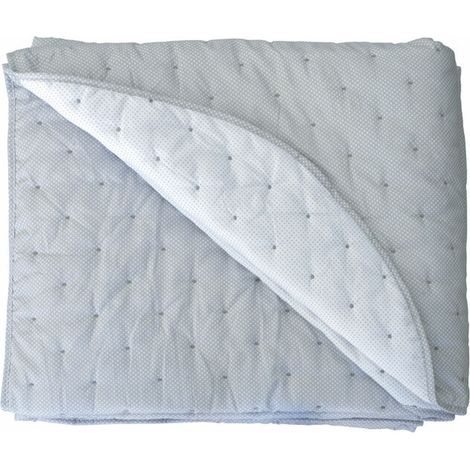 Pierre Cardin TRIANA couvre-lit bleu 235x270 cm (1/3)