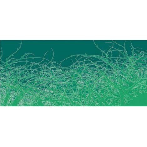 Papier peint panoramique arbre vert foncé Tapisserie panoramique originale pour bureau Papiers peints panoramiques à motifs branches (1/3)