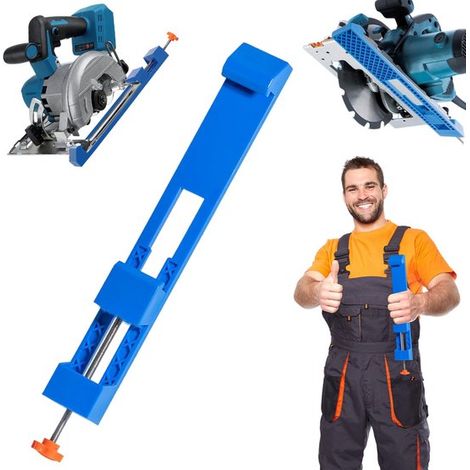 Guida regolabile per seghe, seghe di precisione per legno, blu (1/5)