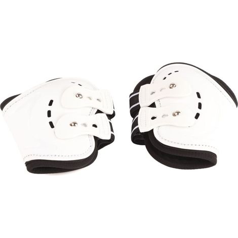 Guêtres pour boulets de cheval, résistantes aux chocs, respirantes, pour équipement de protection, blanc M-Crezuo