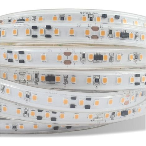 Arteleta striscia led 230v 4000k 1000lm 10,0w/m bobina 5mt hvlr5125.d