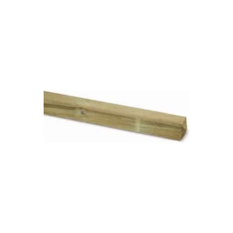 Confezione 6 pz palo quadrato pino impregnato 7x7x150 cm – Supporto robusto per esterni (1/2)