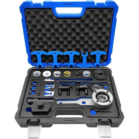 Kit d'Outils de Blocage d'Arbre à Cames de Distribution de Moteur, Compatible avec 1.8 2.0 TSI TFSI (2006-2018) EA888 Moteur, T10352 T40196 T40271 T10368 etc (1/5)