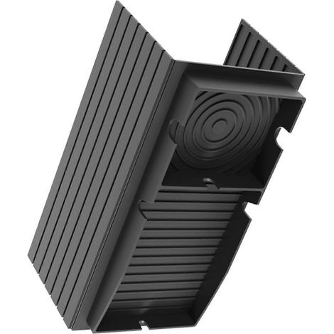 Tablette multifonctionnelle pour accoudoir de canapé avec porte-gobelet, télécommande et espace de rangement pour smartphone, noire. (1/5)