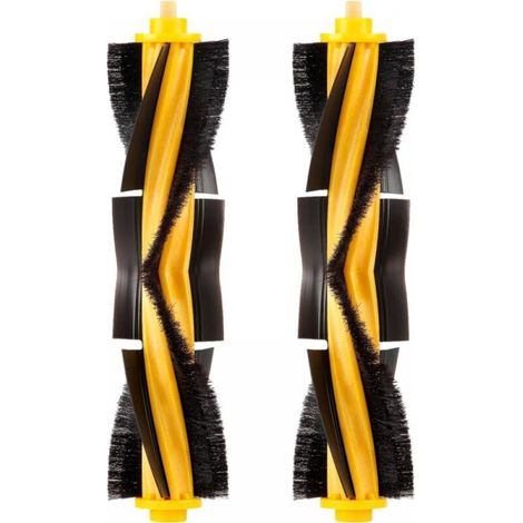(2 pièces) Brosse à rouleau et brosse principale de rechange pour aspirateur robot Ecovacs DEEBOT OZMO 920 950 T8 AIVI Max T9 T5 N5 N7 N8+ N8 Pro (1/5)