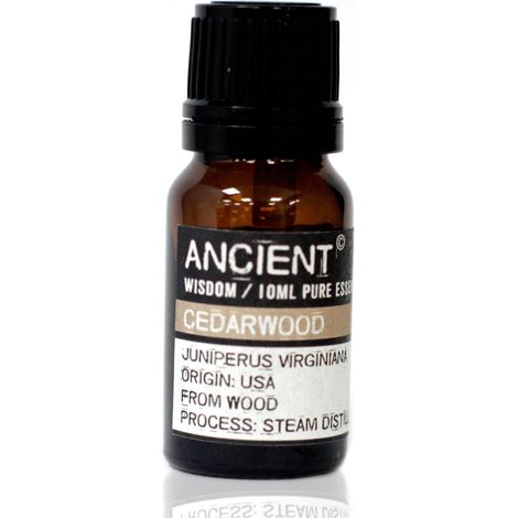10 ml d'huile essentielle de bois de cèdre de Virginie- Vendu par 1 (1/2)