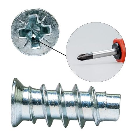 Euro screws stainless screws for drawer slides special screws (6.3 x 13) (1/4)