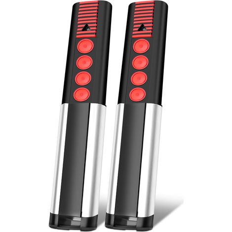 434,42-MHz-Fernbedienung für Tore, 2er-Pack Garagentor-Fernbedienungen, kompatibel mit den Fernbedienungen 4013 TX02-434-4-XP, 4014 TX03-434-2, 4022 TX03-434-2, Garagentor-/Torfernbedienung, 4 Kanäle (1/5)