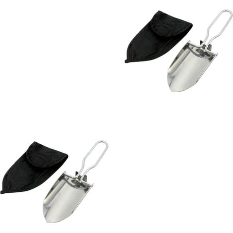 Pelle à Planter D'extérieur 2 Pièces Manche en Chêne Robuste en Fer, Outil de Jardinage Créatif et Intéressant pour Exercer la Motricité des Garçon et Filles (1/5)