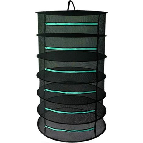 Filet à linge portable suspendu, support à vêtements en maille respirante et pliable pour la maison