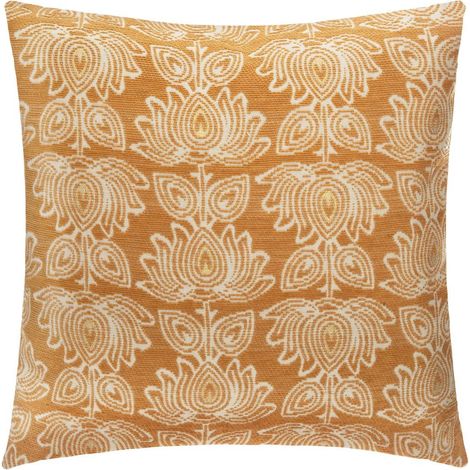 FEDERA PER CUSCINI FLOWER 40X40CM OCRA (1/5)