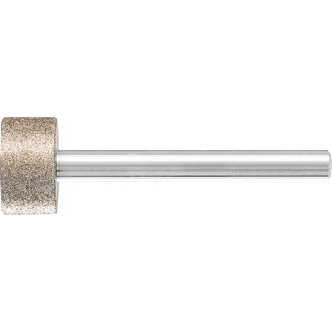 PFERD TOOLS CBN-Schleifstift Zyl. Ø 18,0mm Schaft-Ø 6 mm B126 (mit.) zum Schleifen von Bohrungen/Radien