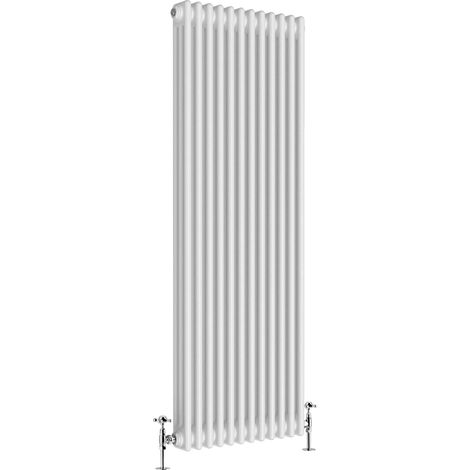 Warmehaus Traditional Triple White Tall Radiator 1800 x 560mm
