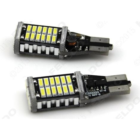 T15 3014-30 LED parking lights, door lights, and reverse lights (white). (1/2)