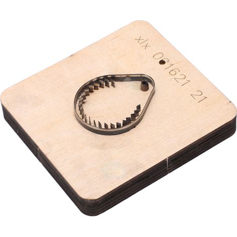 Stanzform für Leder, Zutrittskontrollkarte, DIY-Verarbeitungsform, Stanzform für Karton (1/5)