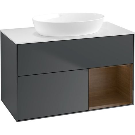 Villeroy & Boch FA21GNHG meuble sous-lavabo Finion FA2 (1/2)