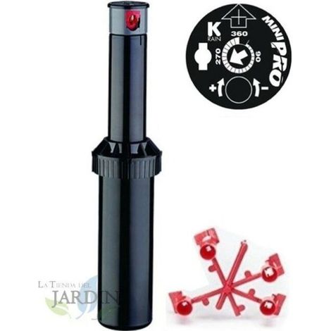 KRain Minipro 1/2'' Bewässerungssprinkler  Reichweite 5,1 bis 9,1 m  Professioneller einstellbarer Sprinkler (1/5)