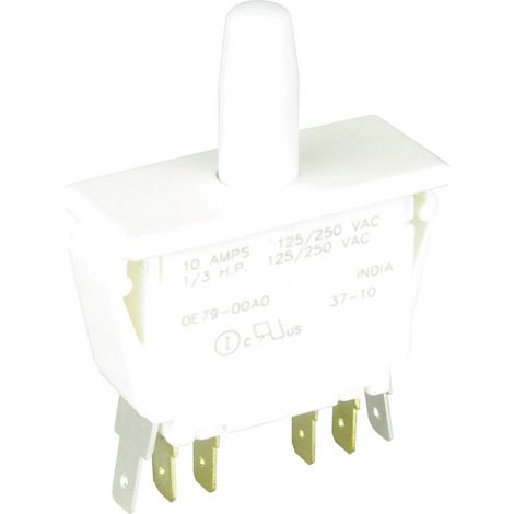 ZF E79-00A E79-00A Bouton-poussoir 250 V/AC 10 A 2 x On/(On) à rappel 1 pc(s) D73691 (1/2)