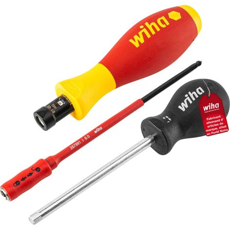 Wiha Tournevis dynamométrique TorqueVario®-S electric Couple limité à réglage variable 0.8 - 5 (26626)
